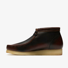 Wallabee Boot Dark Tan Combination | Clarks on Sale