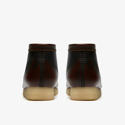 Wallabee Boot Dark Tan Combination | Clarks on Sale