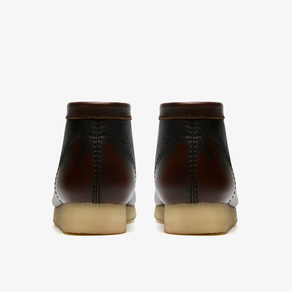 Wallabee Boot Dark Tan Combination | Clarks on Sale