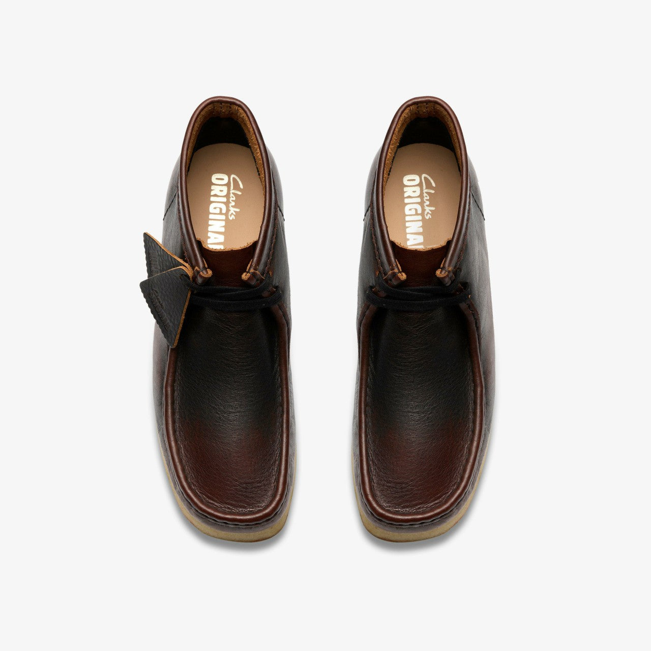 Wallabee Boot Dark Tan Combination | Clarks on Sale