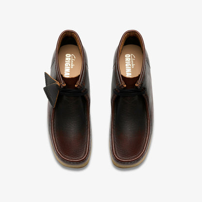 Wallabee Boot Dark Tan Combination | Clarks on Sale