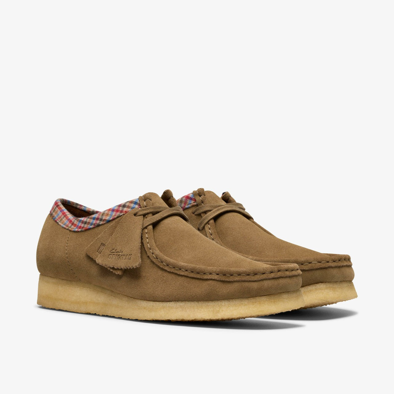 Wallabee Dark Taupe Combination | Clarks online
