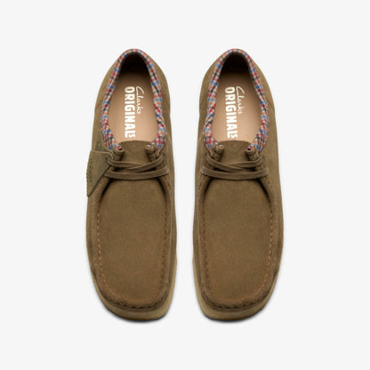 Wallabee Dark Taupe Combination | Clarks online