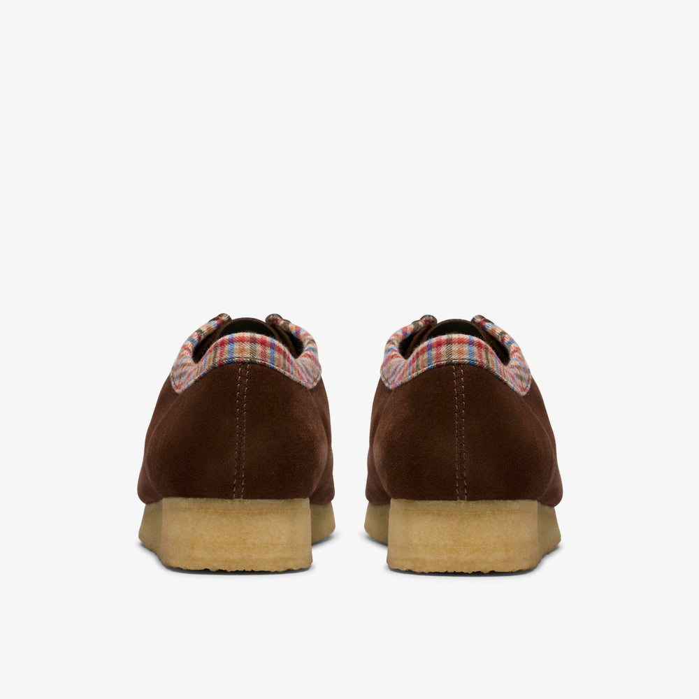 Wallabee Chocolate Combination | Clarks for sale