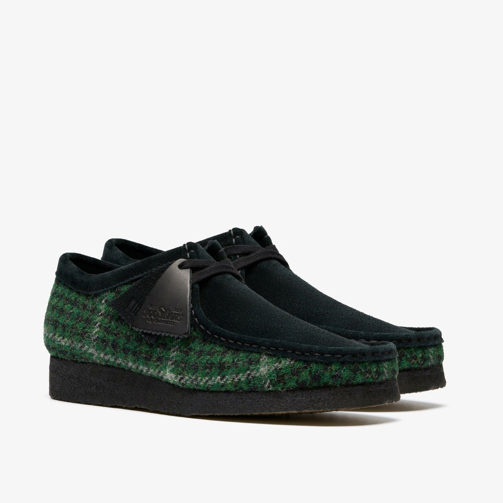 Wallabee Green Tweed Combination | Clarks online