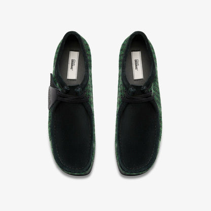 Wallabee Green Tweed Combination | Clarks online