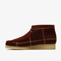 Wallabee Boot Rust Tweed Combination | Clarks online