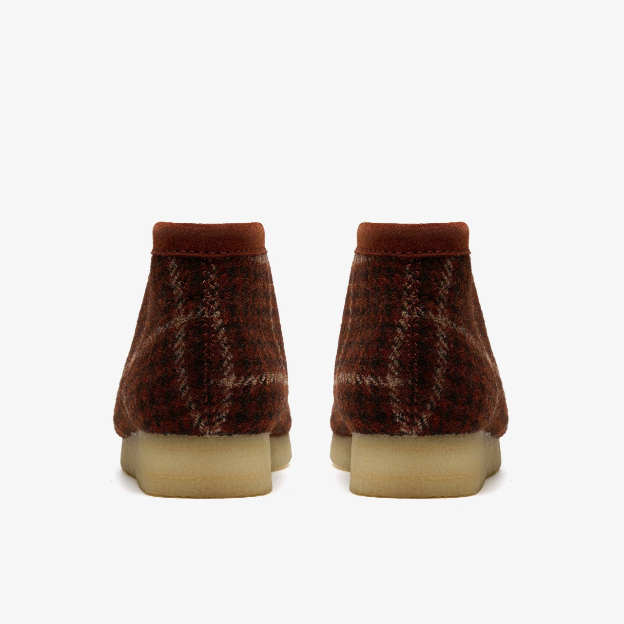 Wallabee Boot Rust Tweed Combination | Clarks online