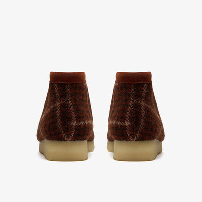 Wallabee Boot Rust Tweed Combination | Clarks online