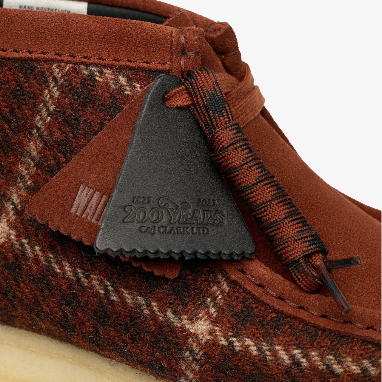 Wallabee Boot Rust Tweed Combination | Clarks online