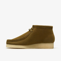 Wallabee Boot Green Suede | Clarks for sale