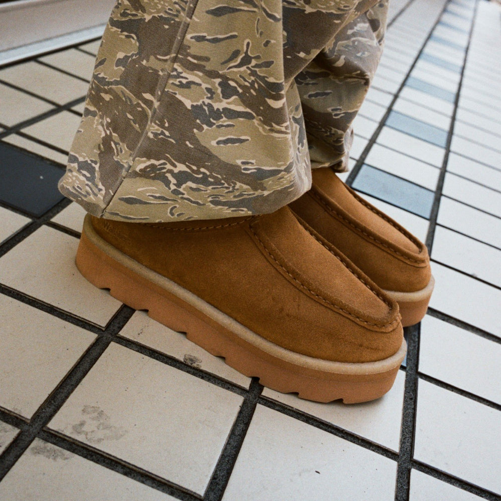 Meare Mule Caramel Warmlined | Clarks discount
