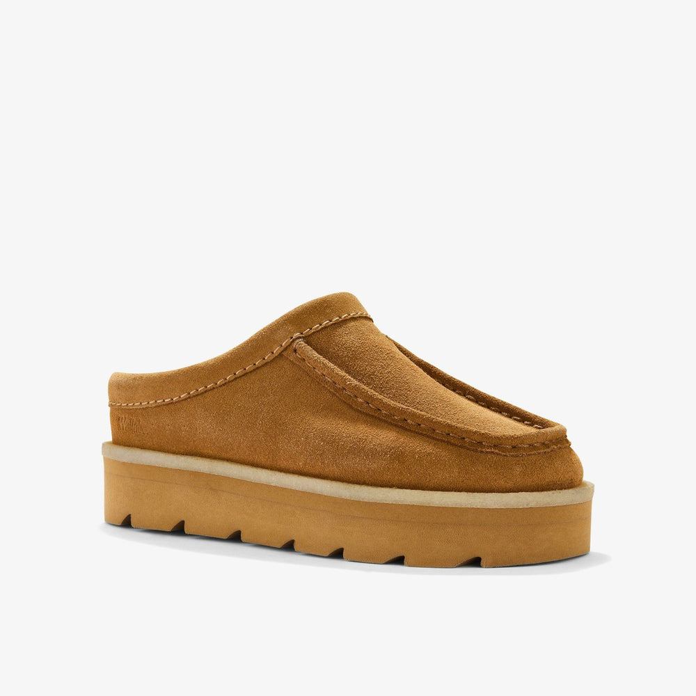 Meare Mule Caramel Warmlined | Clarks discount