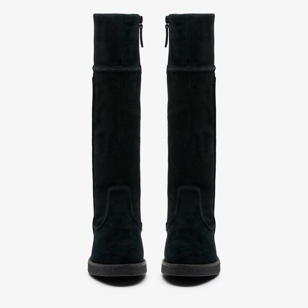 Nella Hi Black Suede | Clarks Sale