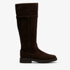 Dark Brown Suede