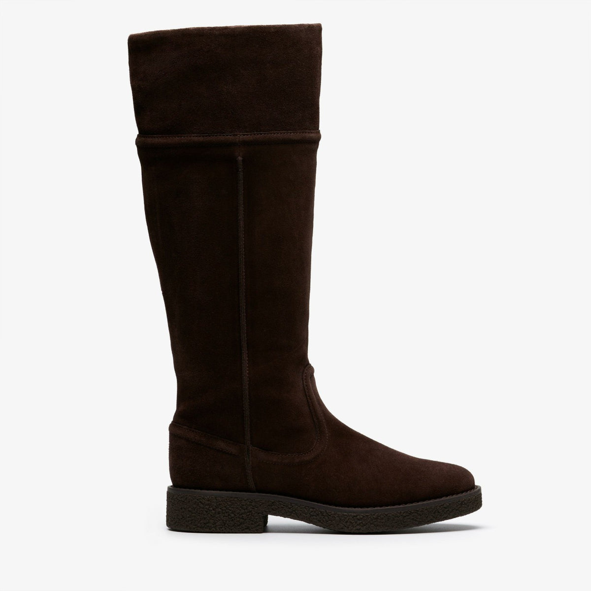 Nella Hi Dark Brown Suede | Clarks for sale