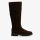 Dark Brown Suede