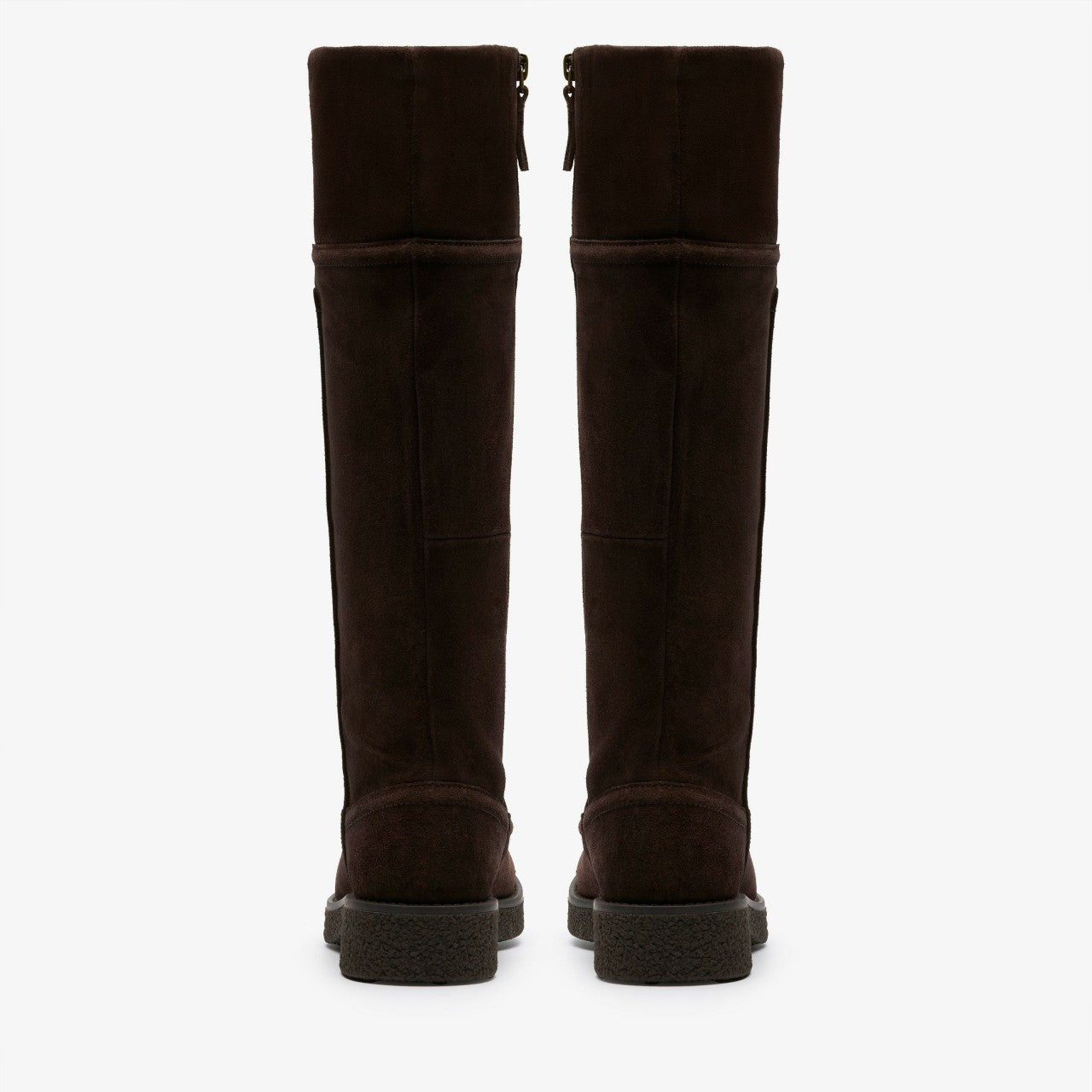 Nella Hi Dark Brown Suede | Clarks for sale