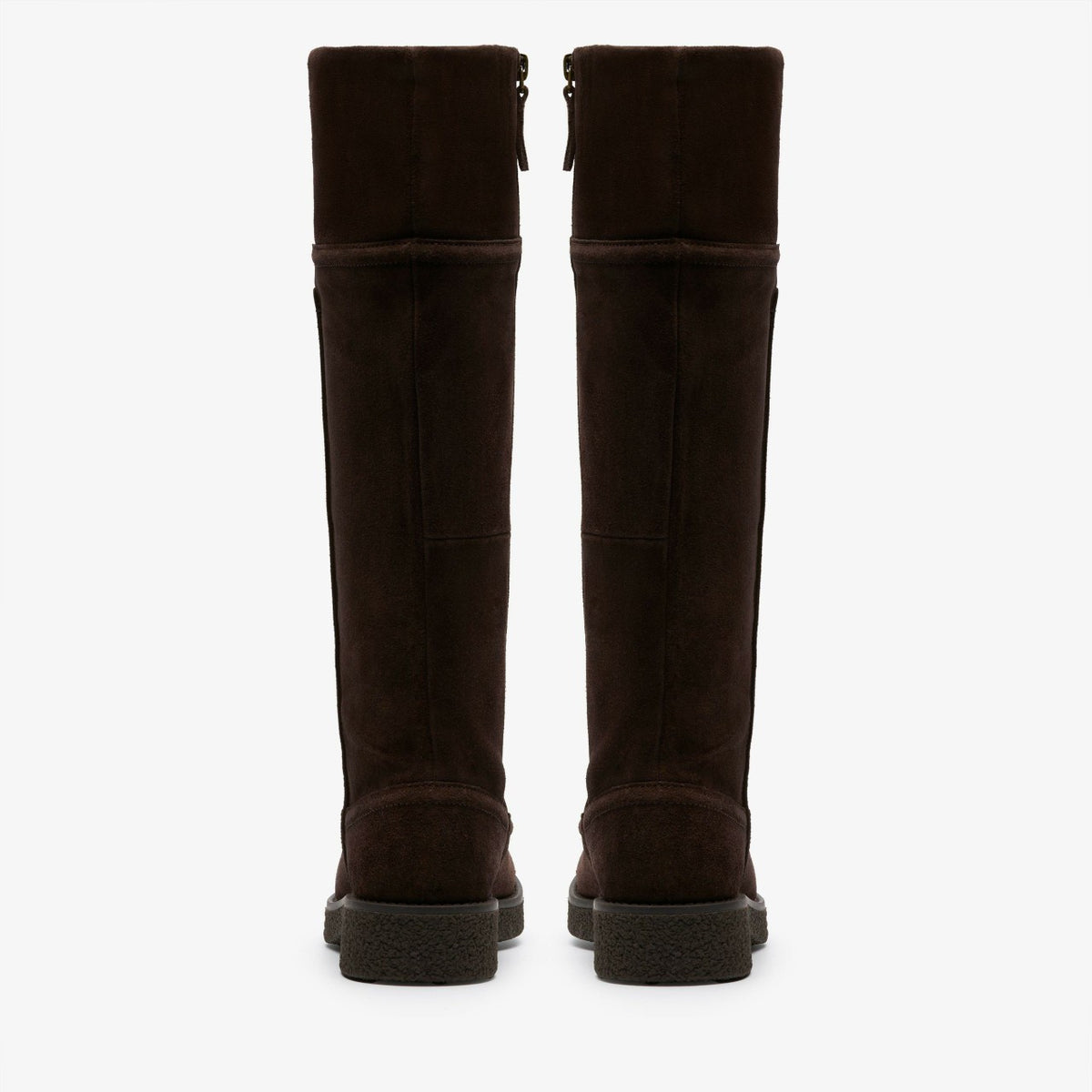 Nella Hi Dark Brown Suede | Clarks for sale