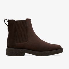 Nella Top Dark Brown Suede | Clarks for sale