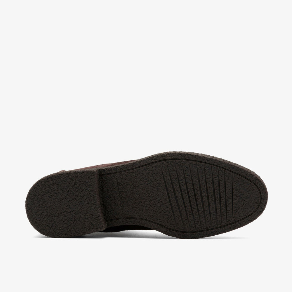 Nella Top Dark Brown Suede | Clarks for sale