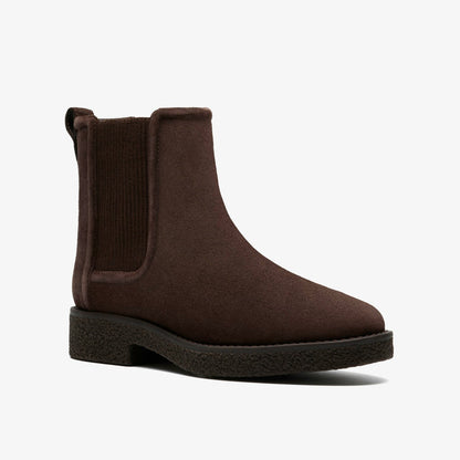 Nella Top Dark Brown Suede | Clarks for sale