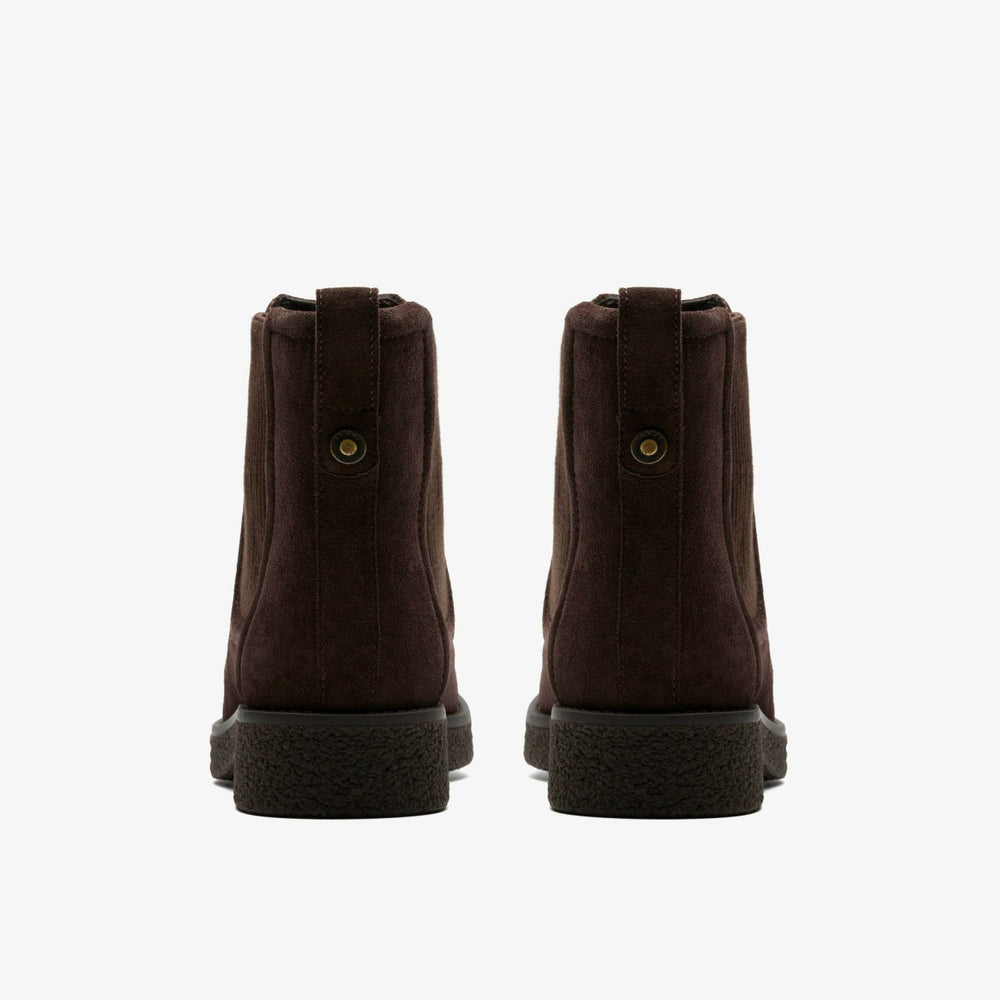 Nella Top Dark Brown Suede | Clarks for sale