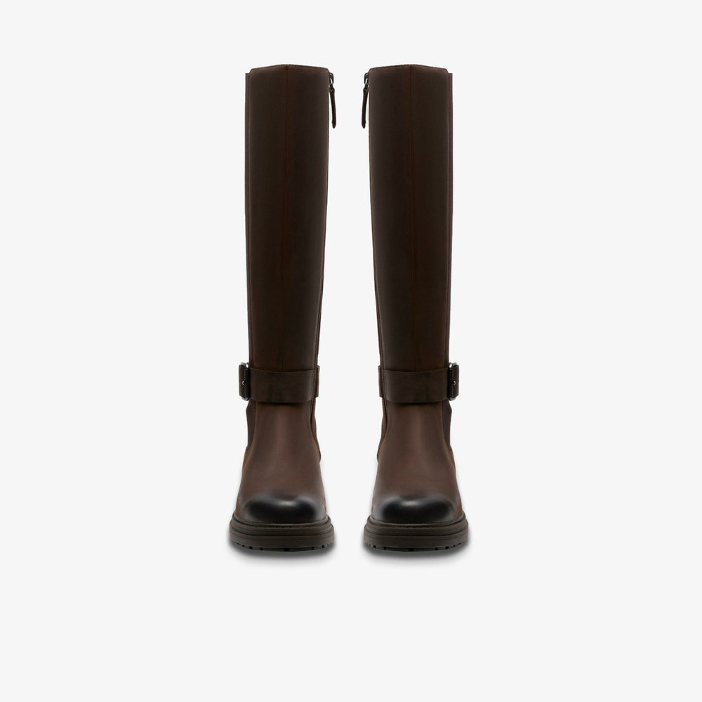Orinoco 3 Tall Dark Brown Leather | Clarks Sale