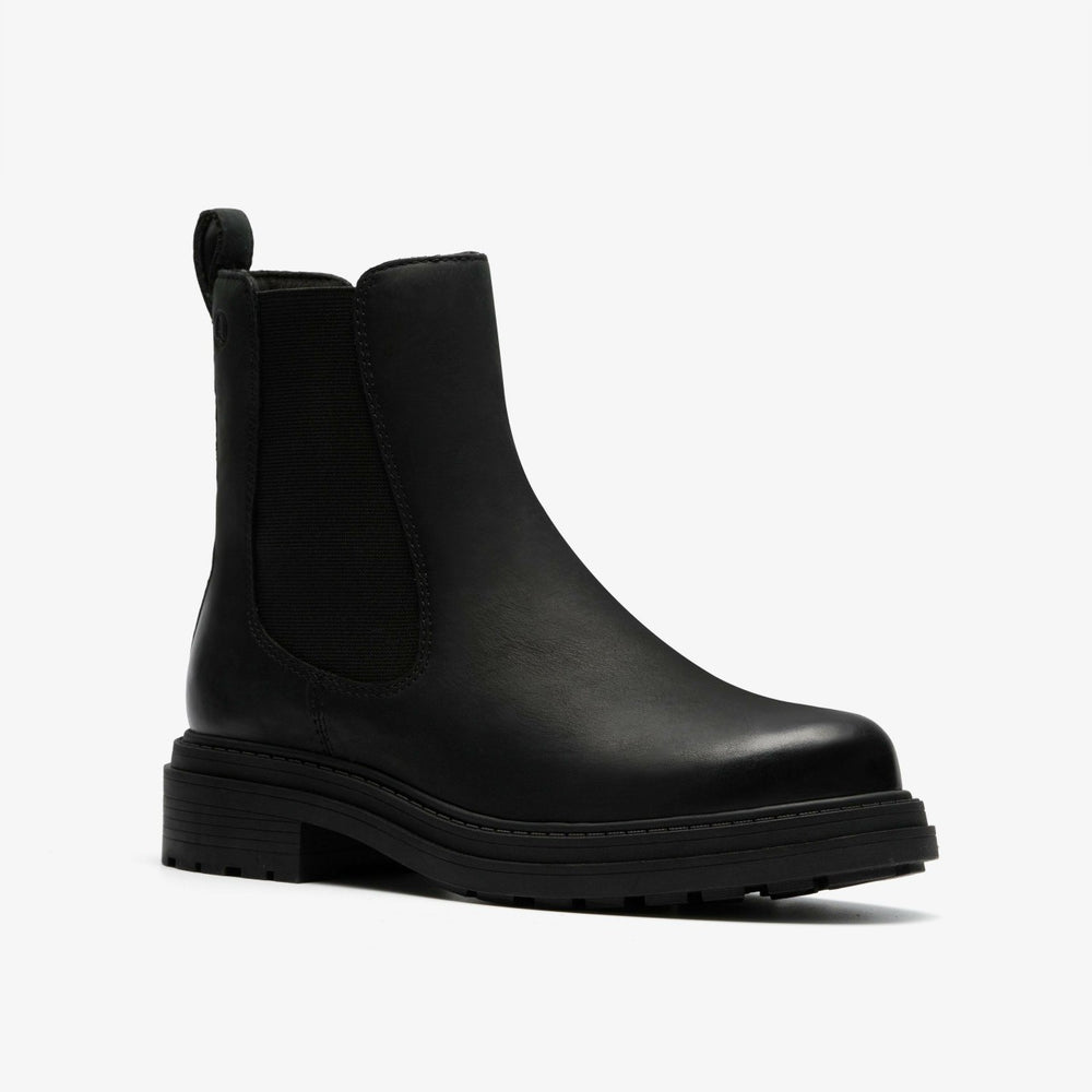 Orinoco 3 Top Black Leather | Clarks outlet