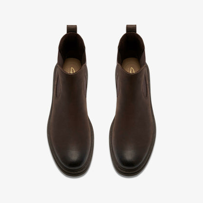 Orinoco 3 Top Dark Brown Leather | Clarks for sale