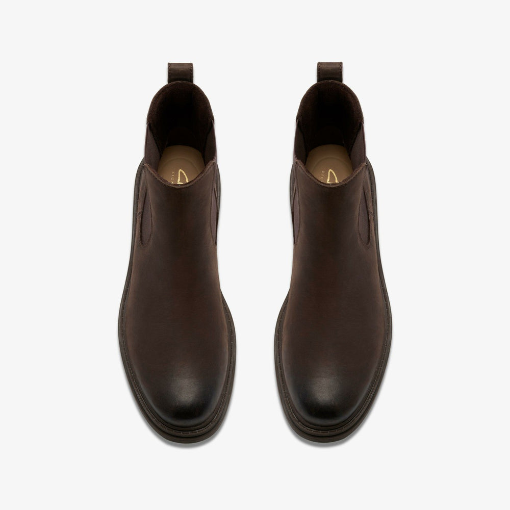 Orinoco 3 Top Dark Brown Leather | Clarks for sale