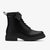 Black Warmlined Leather