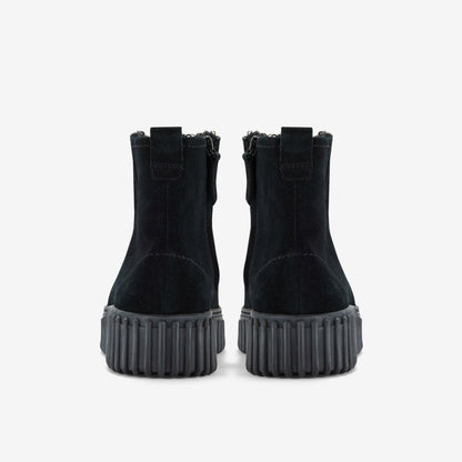 Torhill Cozy Black Warmlined Suede | Clarks online