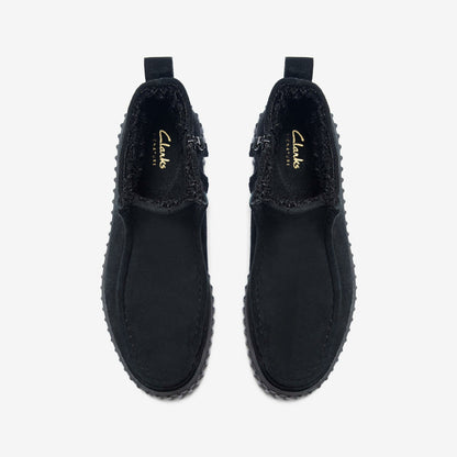 Torhill Cozy Black Warmlined Suede | Clarks online