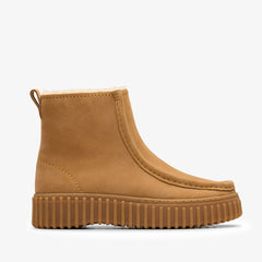 Torhill Cozy Light Tan Warmlined | Clarks discount