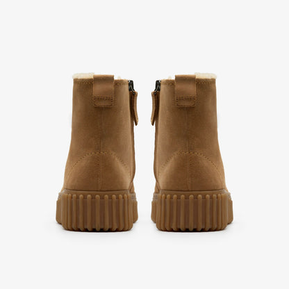 Torhill Cozy Light Tan Warmlined | Clarks discount