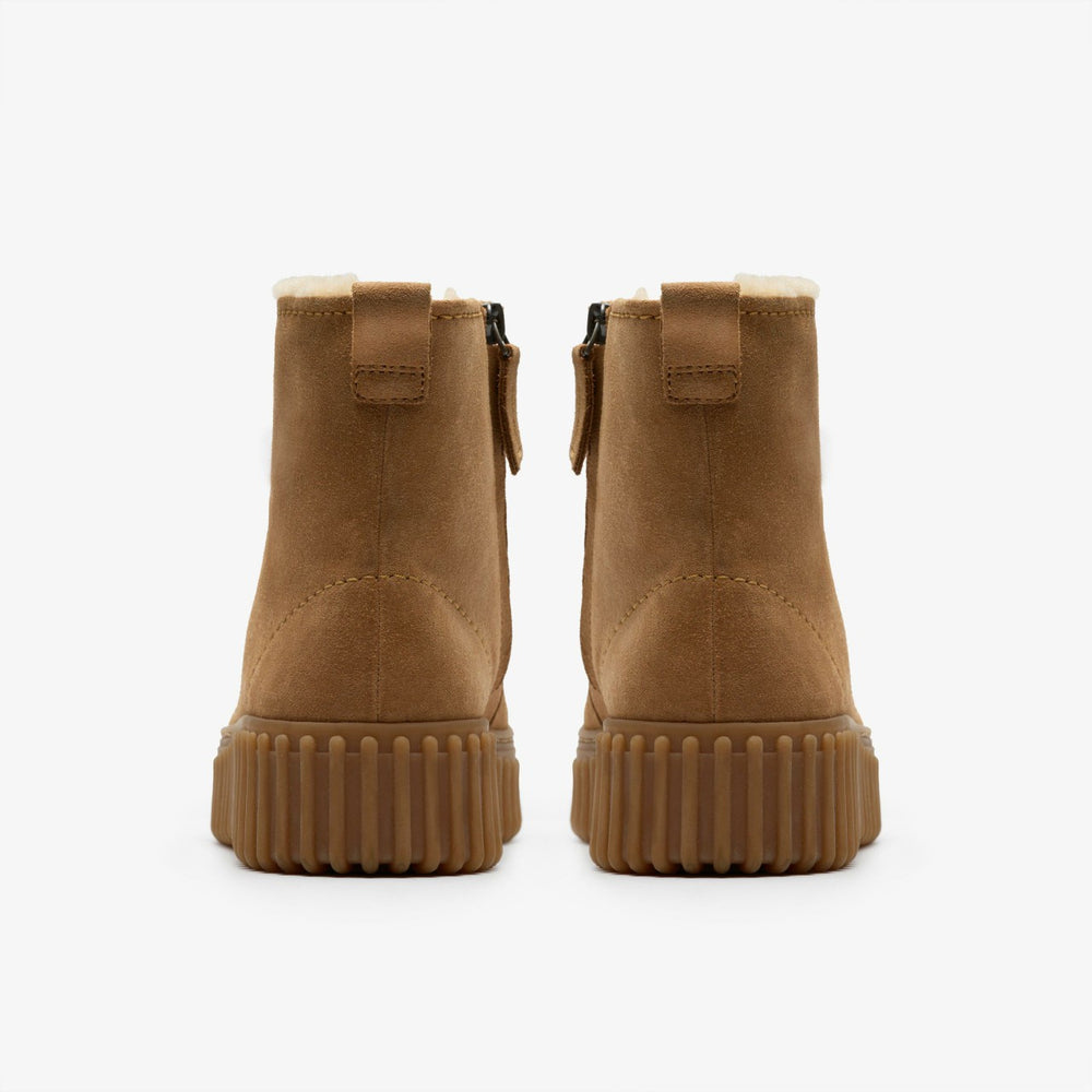 Torhill Cozy Light Tan Warmlined | Clarks discount