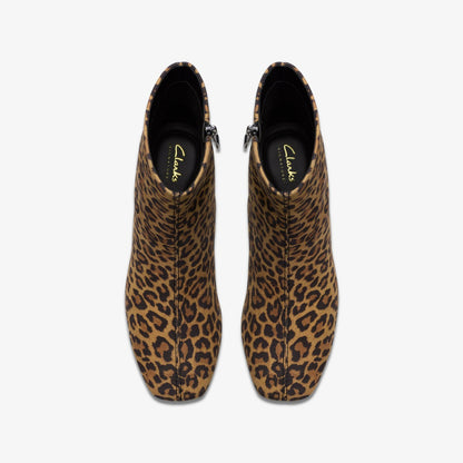 Fernie Zip Leopard Suede | Clarks discount