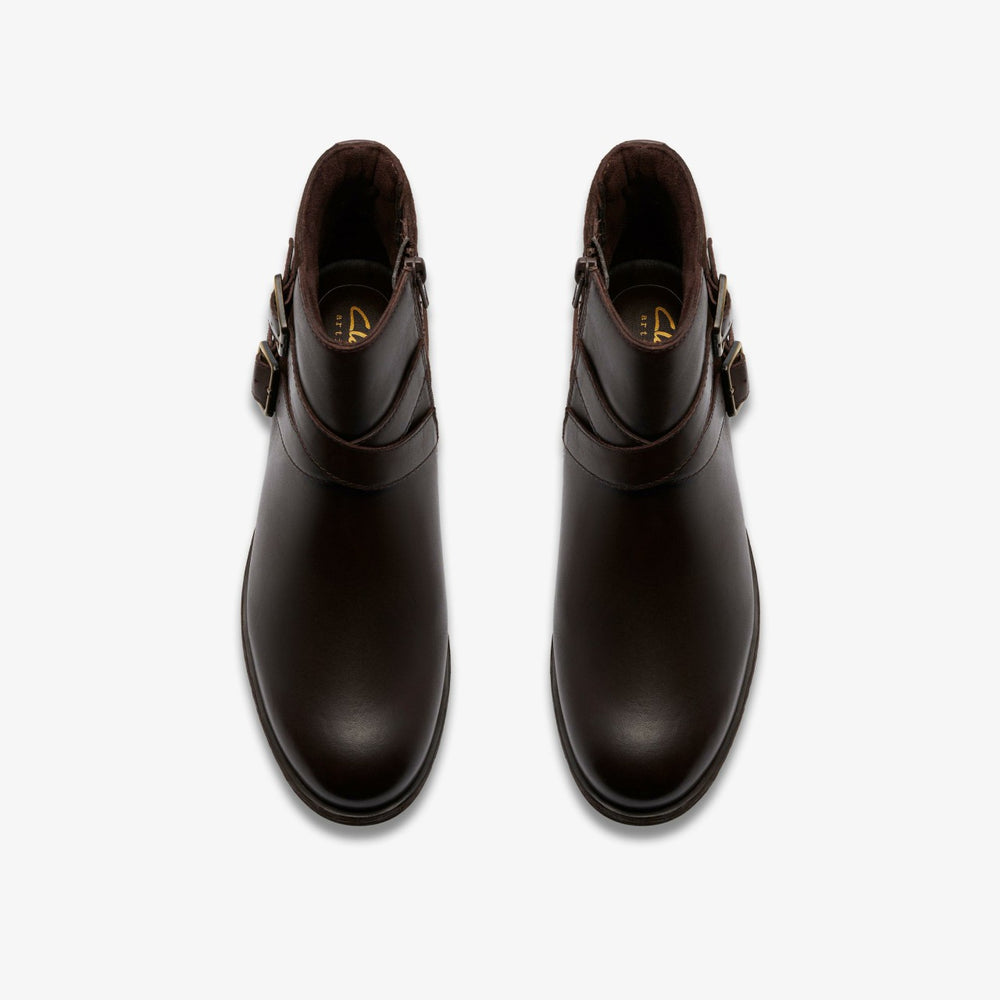 Havisham Bay Brown Leather | Clarks on Sale