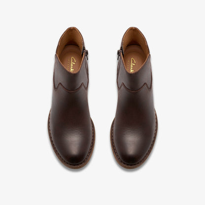 Kastela Top Brown Leather | Clarks on Sale