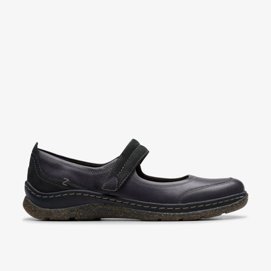 Orlene Jane Black Leather | Clarks on Sale