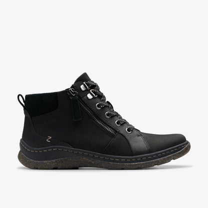 Orlene Top Waterproof Black Nubuck | Clarks outlet