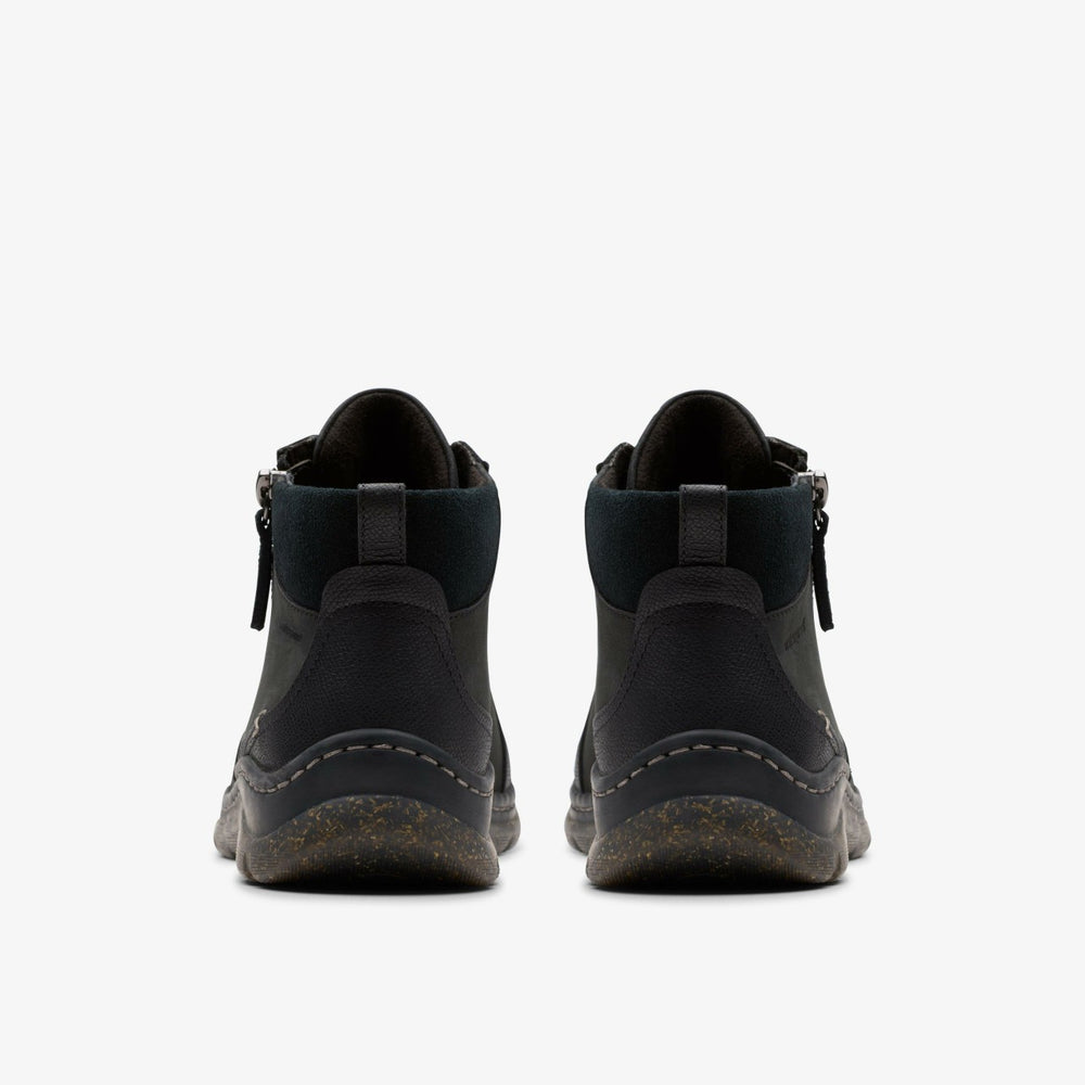 Orlene Top Waterproof Black Nubuck | Clarks outlet