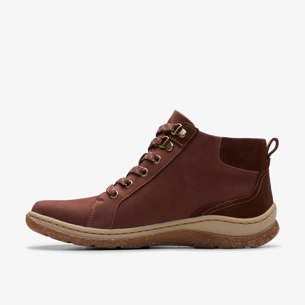 Orlene Top Waterproof British Tan Nubuck | Clarks for sale