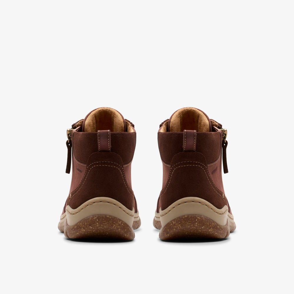 Orlene Top Waterproof British Tan Nubuck | Clarks for sale