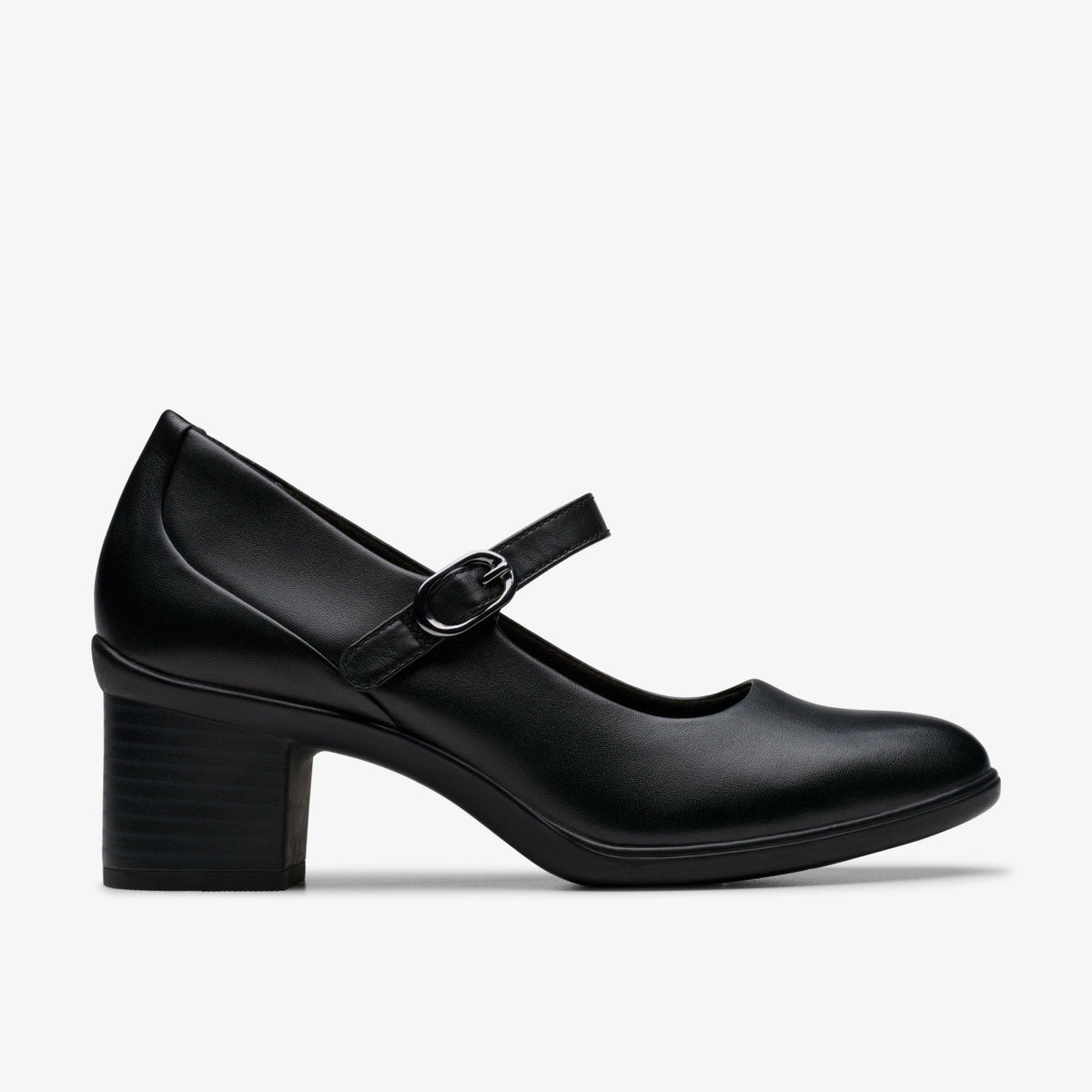 Shaya Jane Black Leather | Clarks Sale
