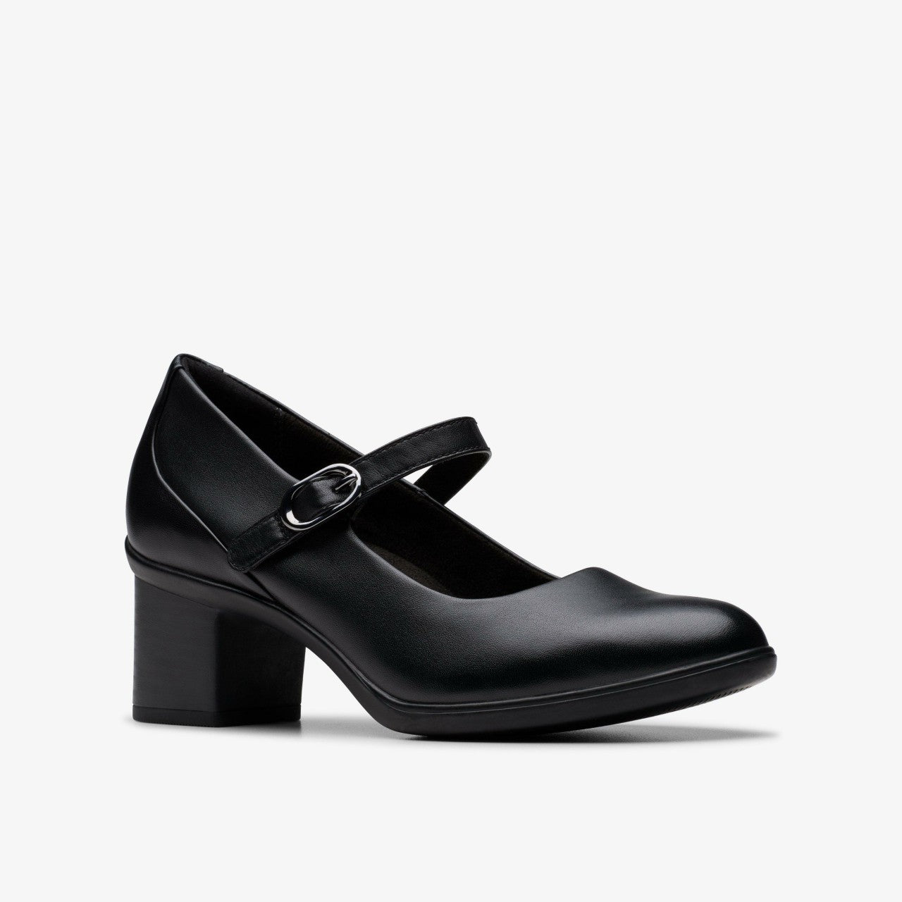 Shaya Jane Black Leather | Clarks Sale