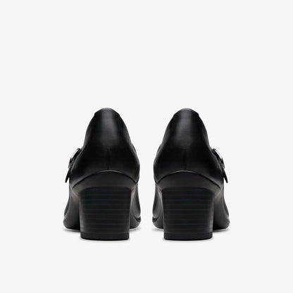Shaya Jane Black Leather | Clarks Sale