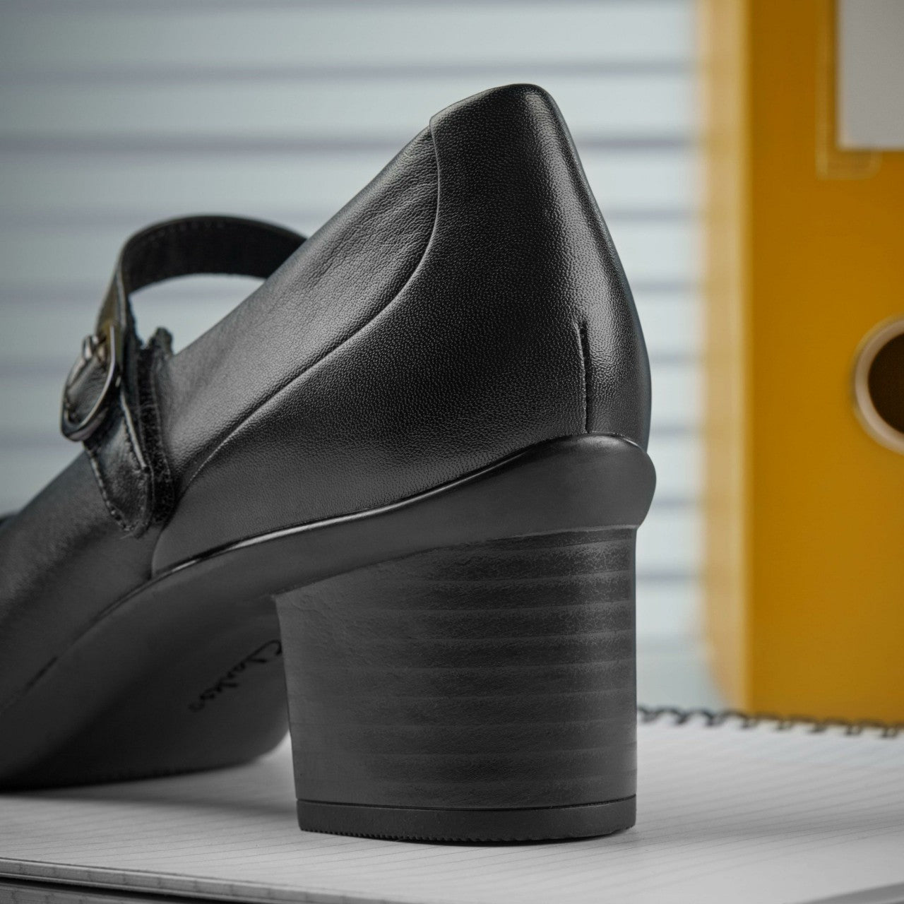 Shaya Jane Black Leather | Clarks Sale