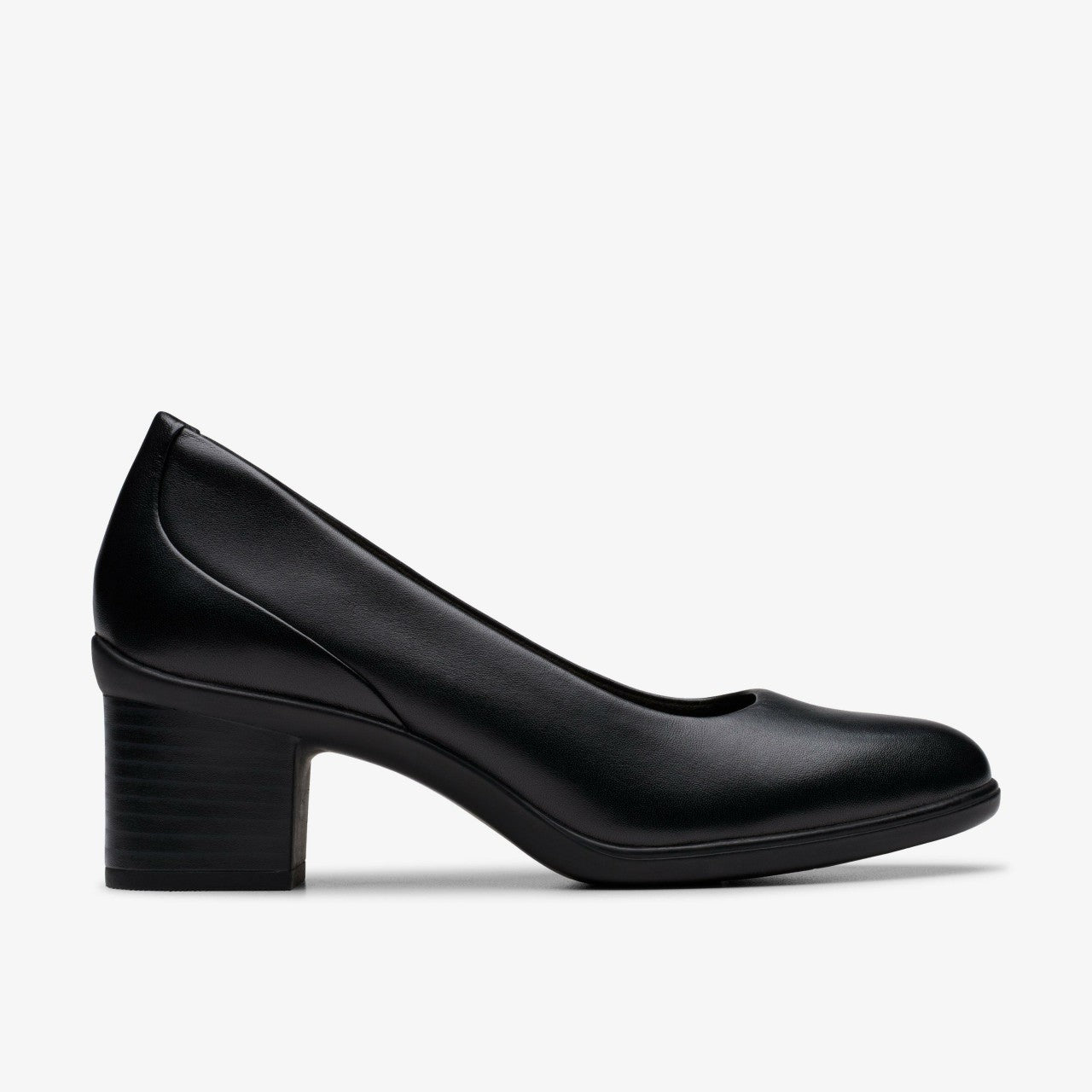 Shaya Poppy Black Leather | Clarks online